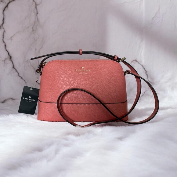 kate spade Handbags - Kate Spade Southport Ave Hanna TerraCotta Pebbled Leather Crossbody